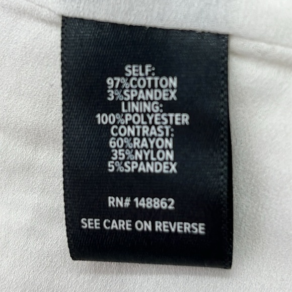 Torrid Ivory Cotton Jacket Sz 2X (18-20) Soft Boho Peplum /Gathered Bottom NWT - Picture 9 of 11